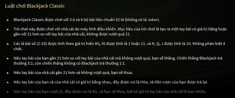 Trải Nghiệm Đỉnh Cao Cùng Game BlackJack Tại Bin88 Uy Tín Hàng Đầu Tại Nhà Cái Bin88