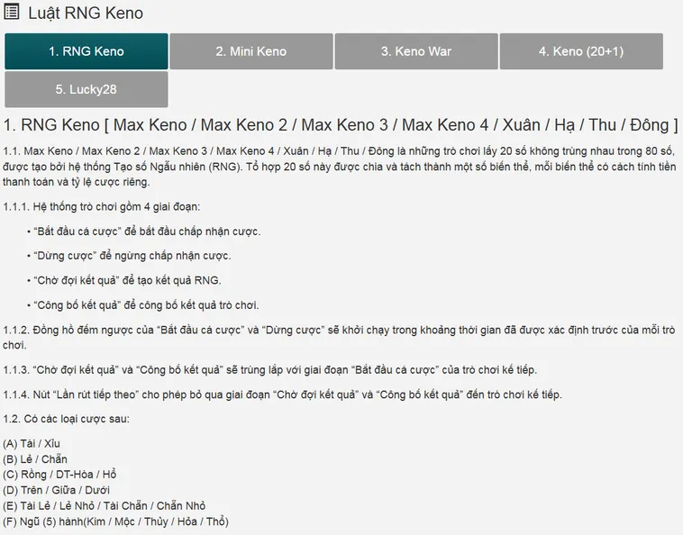 Trải Nghiệm Đỉnh Cao Cùng Siêu Phẩm Keno Saba Tại Bin88 Siêu Hấp Dẫn