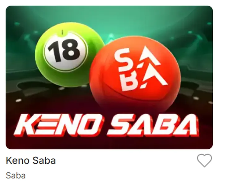 Trải Nghiệm Đỉnh Cao Cùng Siêu Phẩm Keno Saba Tại Bin88 Siêu Hấp Dẫn