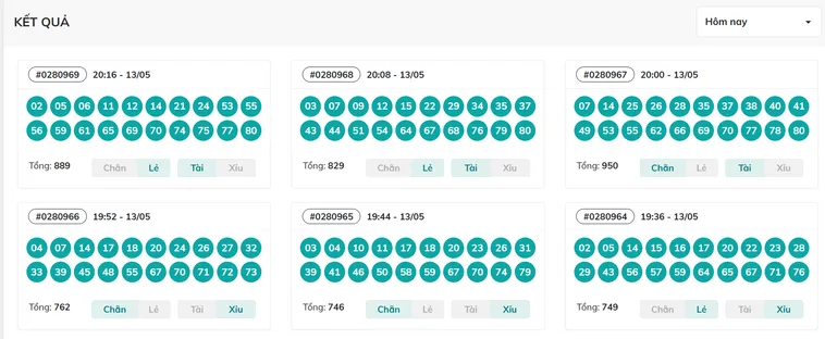 Trải Nghiệm Đỉnh Cao Table Game Max Keno Tại Bin88 Với Tỷ Lệ Thưởng Khủng