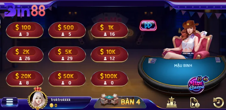 Trải Nghiệm Đỉnh Cao Cùng Game Mậu Binh Tại Bin88 Uy Tín Hàng Đầu Tại Nhà Cái Bin88