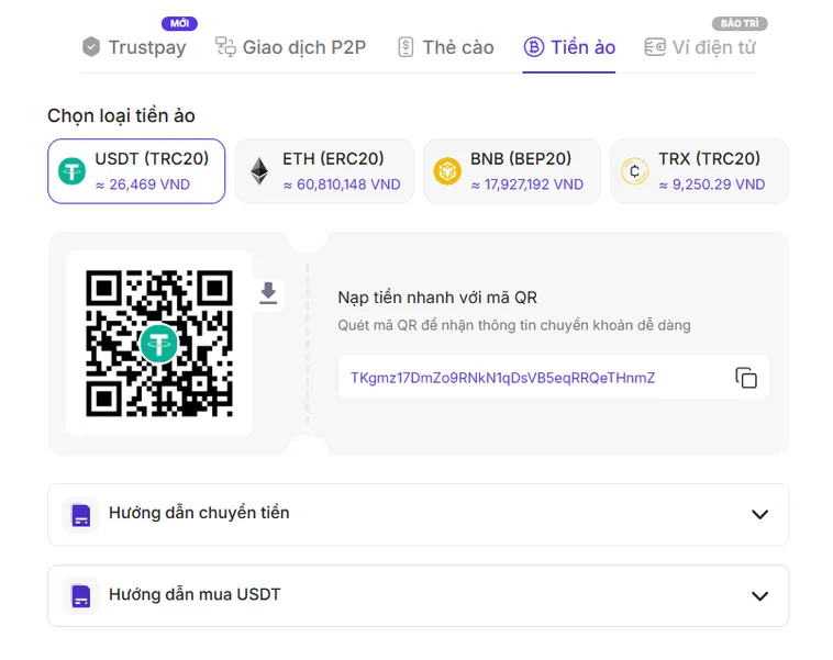 Nạp tiền Bin88 Hướng Dẫn Cách Bổ Sung Nguồn Vốn Cá Cược Siêu Tốc Độ Và An Toàn