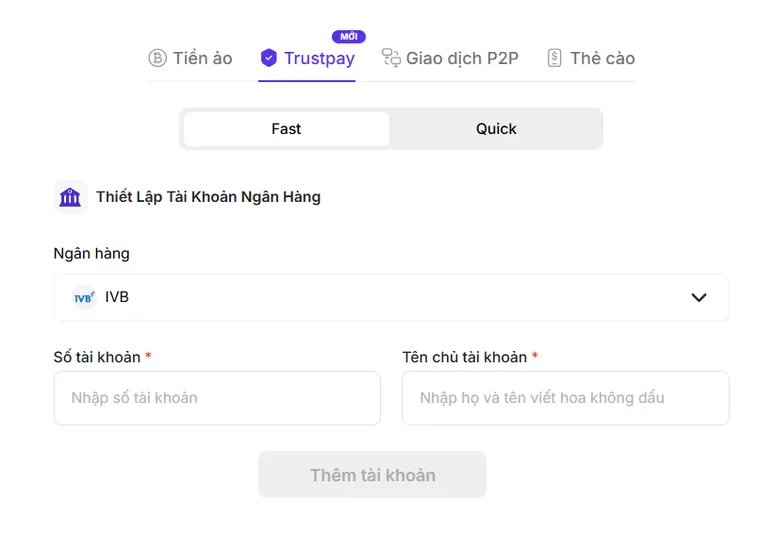 Rút tiền Bin88 Hướng Dẫn Cách Chuyển Tiền Thắng Cược Về Tài Khoản Ngân Hàng Nhanh Nhất