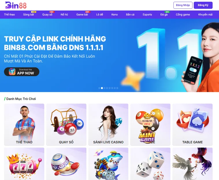 Bin88 - Nhà Cái Bin 88 - Casino Online Top1 Không Thể Bỏ Lỡ