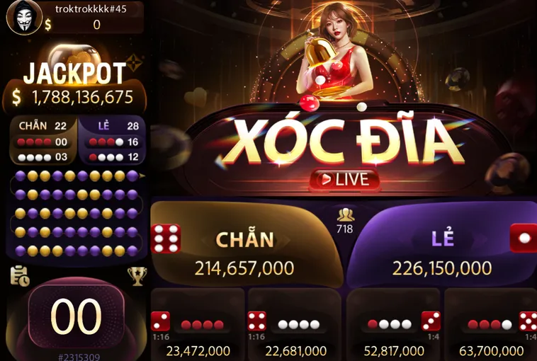 Xóc Đĩa Live Tại Bin88 Thiên Đường Giải Trí Đỉnh Cao Cho Mọi Game Thủ